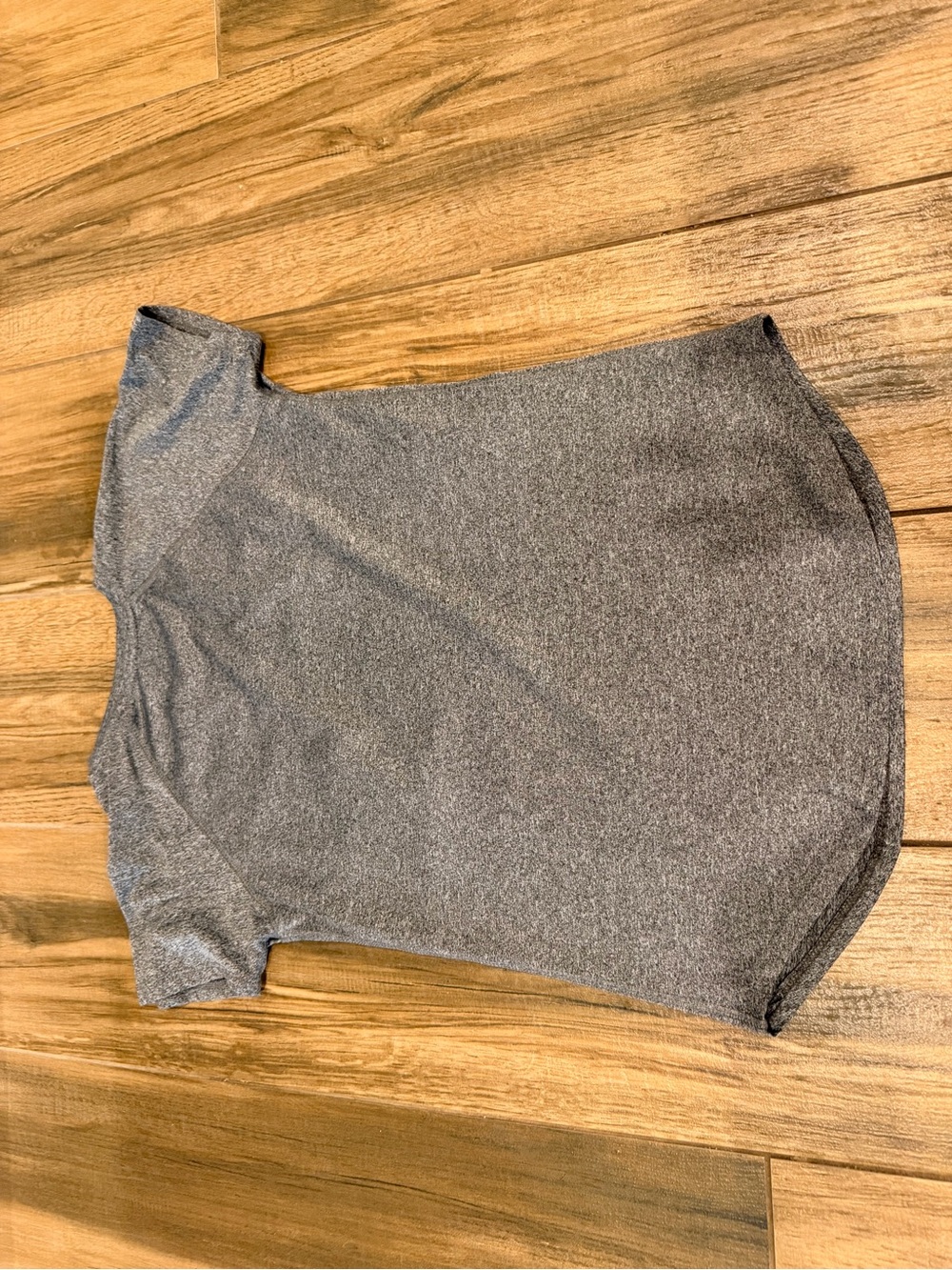 Beverly Hills Polo Club Heather Gray Short-Sleeve Tee - Picture 3 of 3